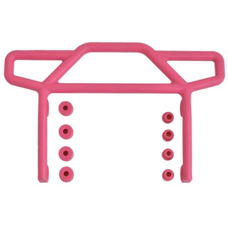 RPM RC PRODUCTS Rear Bumper for Traxxas Electric Rustler Pink RPM70817